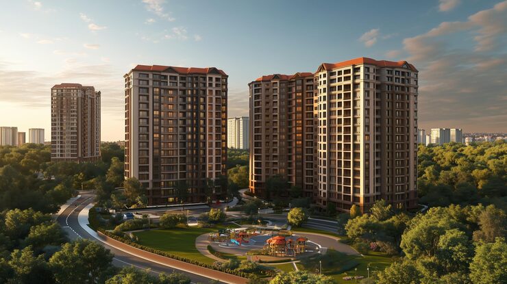Sattva Trinity - Apartment in Jnanabharathi, Mysore Road, Bangalore by Sattva Group